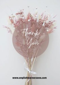 other ways to say thank you