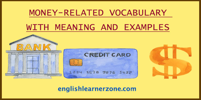 Essential Words Related to Money in English You Must Know