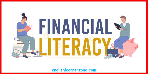 Financial Literacy Basics Vocabulary with Meaning